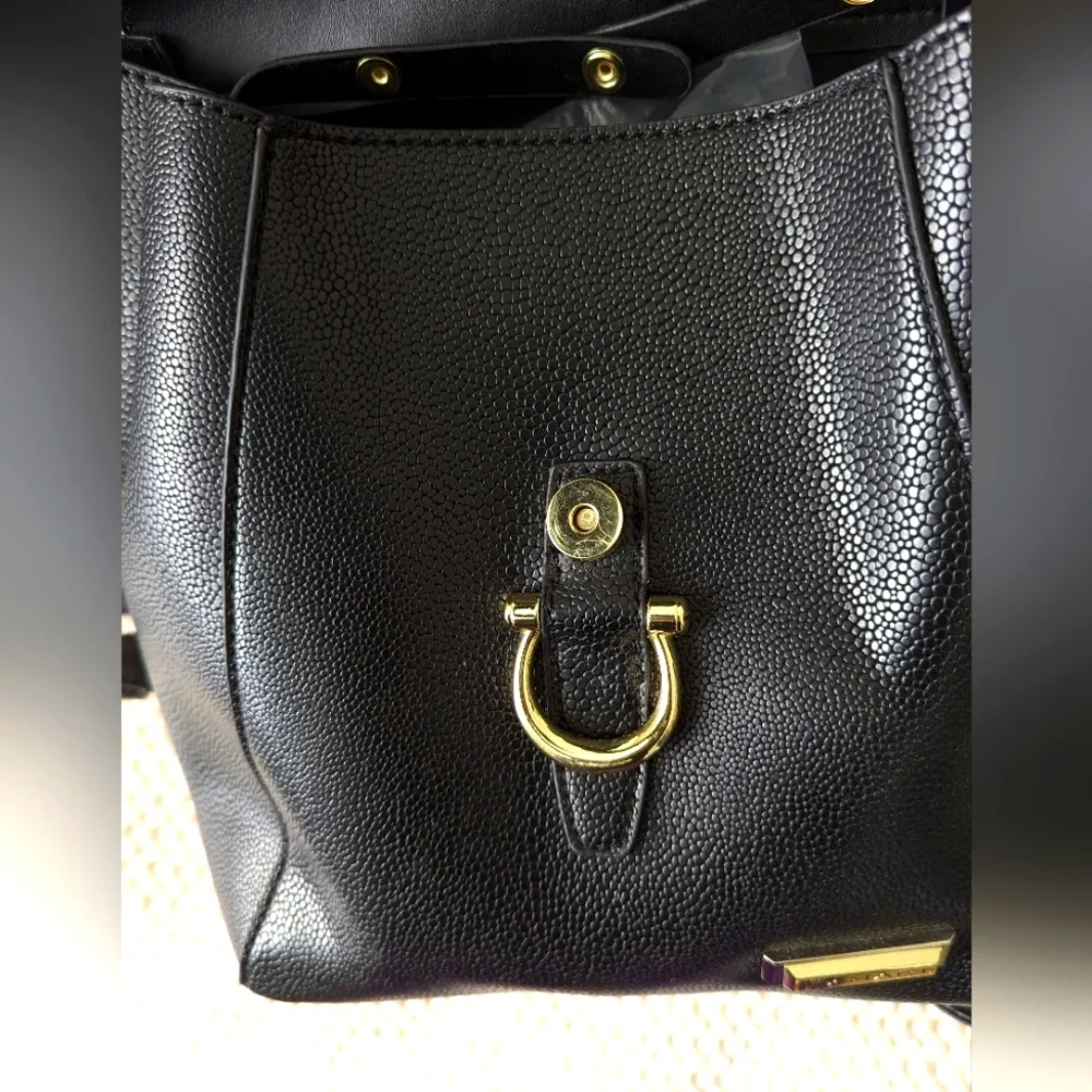 Tahari Black Glamper Backpack